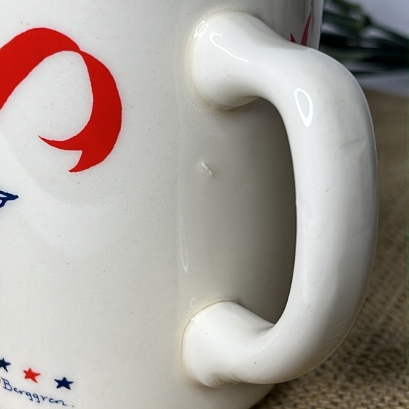 Vintage Berggren US Bicentennial American Eagle Mug 1976 Cup USA Red White Blue - Picture 7 of 7